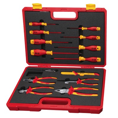 Hot Selling Good Quality Screwdriver Insulated Box Case Tool Set For Electrician